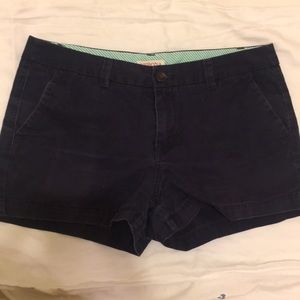 Navy Blue cotton shorts